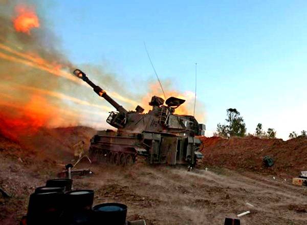 Израиль нанес прицельный артиллерийский удар по Ливану