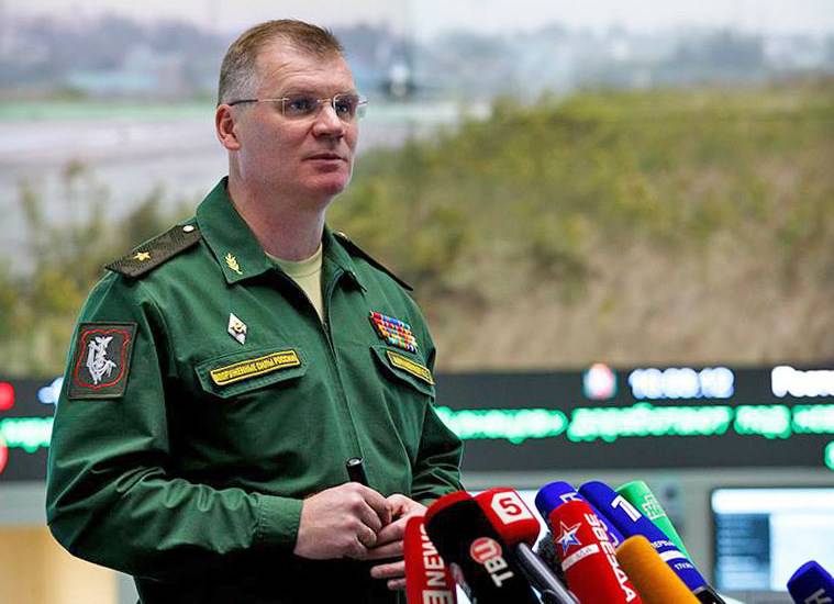 Конашенков ответил Турции на обвинения о нарушении границы бомбардировщиком Су-34