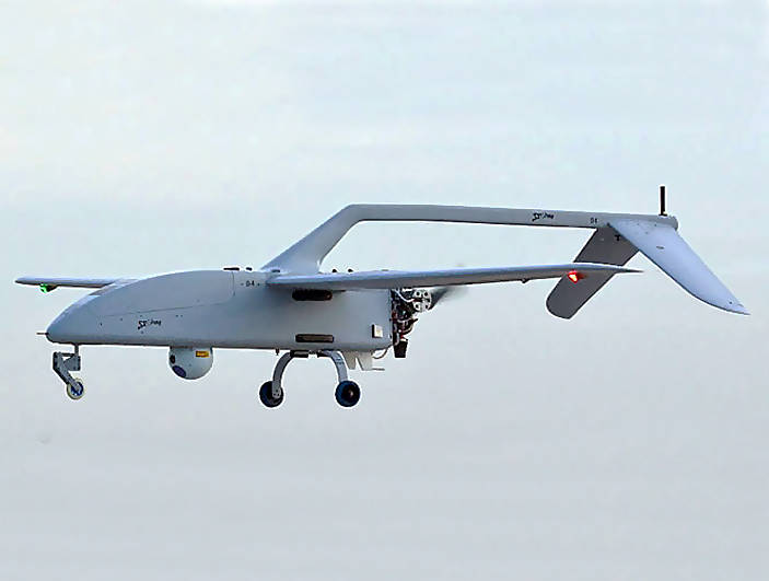 Израильский разведывательный беспилотный летательный аппарат Hermes-90
