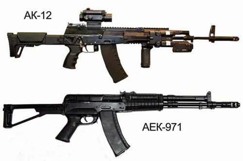 Лучшие российские автоматы: АК-12 против АЕК-971