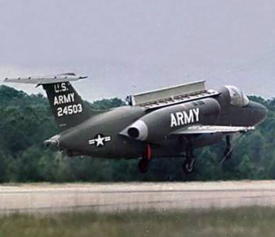 Опытный самолет с вертикальным взлетом и посадкой «Lockheed» XV-4
