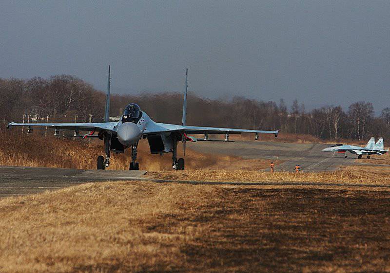 22-й истребительный авиационный полк получил первые истребители Су-35С