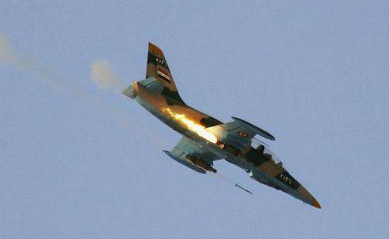 ВВС Сирии уничтожили колонну грузовиков ИГИЛ