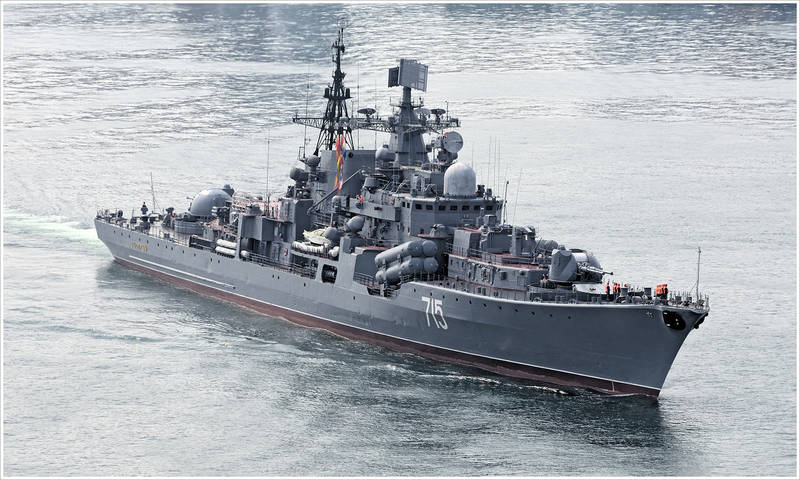 Отряд кораблей Тихоокеанского флота России прибыл в Шанхай