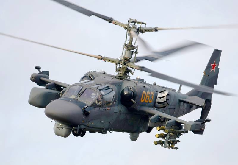 Ударные вертолеты Ка-52 прибудут в Сирию для охраны авиабазы Хмеймим