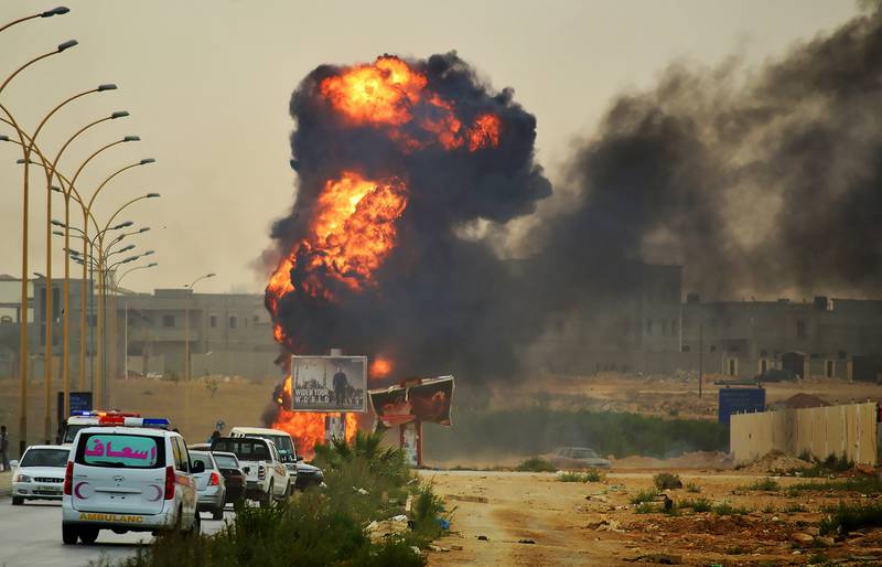 Боевики ИГ атковали ливийских полицейских