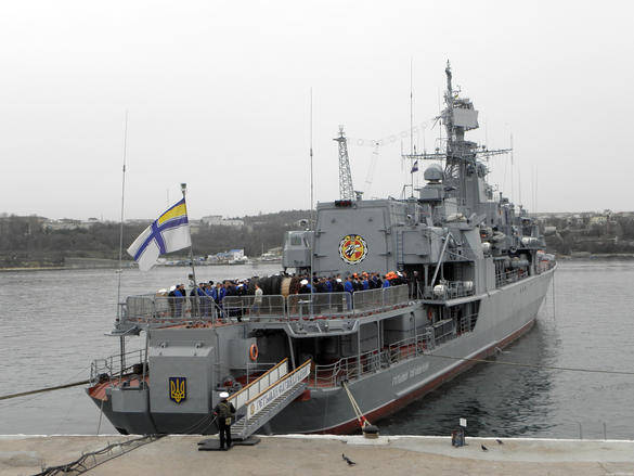 Новое оборудование не поместилось на борт флагмана ВМС Украины фрегата «Гетьман Сагайдачный» Новое оборудование не поместилось на борт флагмана ВМС Украины фрегата «Гетьман Сагайдачный»