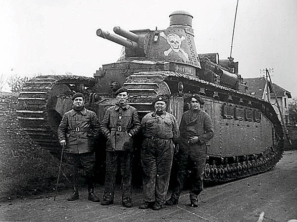 Французский танк прорыва 2С – самый большой танк Второй мировой войны