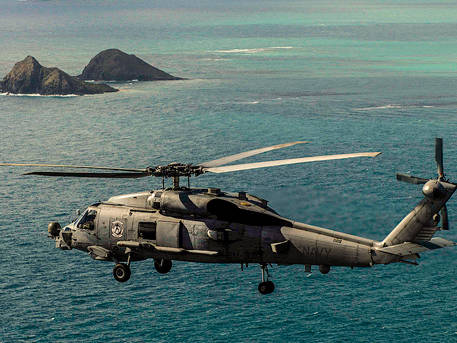 На Гавайских островах столкнулись два американских военных вертолёта