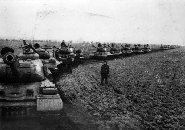 Танковый полк прикрытия границы в ГДР