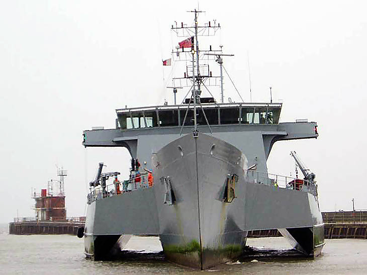 Опытовый тримаран «Triton» ВМС Великобритании