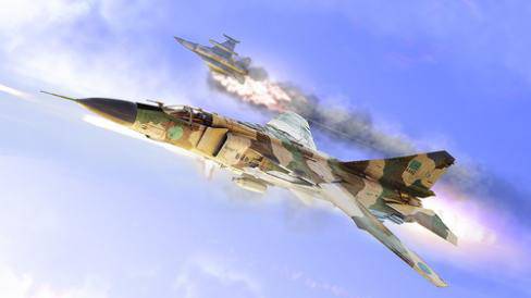 Боевиками ИГИЛ был сбит МиГ-23 ВВС Ливии