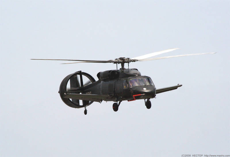 Экспериментальный американский вертолет Piasecki X-49A Speed Hawk