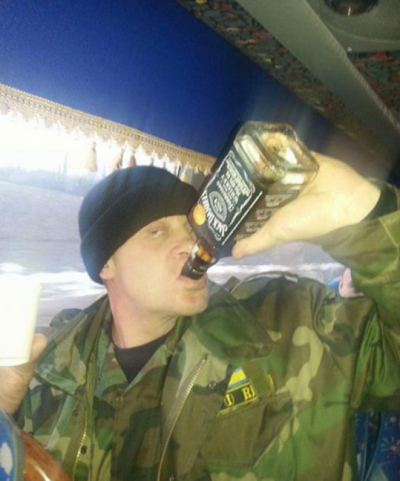 Как наказывают за пьянство в украинской армии