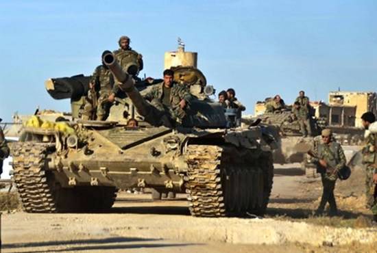 Армия Сирии расширяет зону безопасности на фоне отступления ИГ