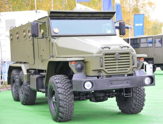 Первый бронеавтомобиль «Урал-ВВ» для армии создадут в 2016 году
