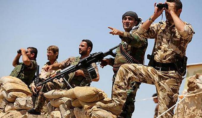 Курдские силы вторглись вглубь территорий врага к северу от Алеппо