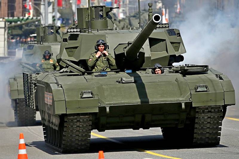 Россия выставит «Армату» против бронекулака НАТО
