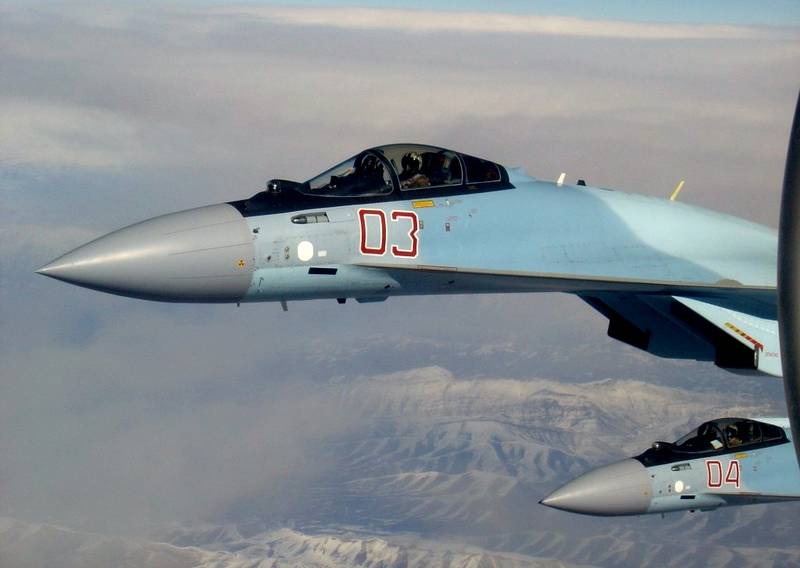 Российские Су-35 выпроводили немецкие «Торнадо» из Сирии