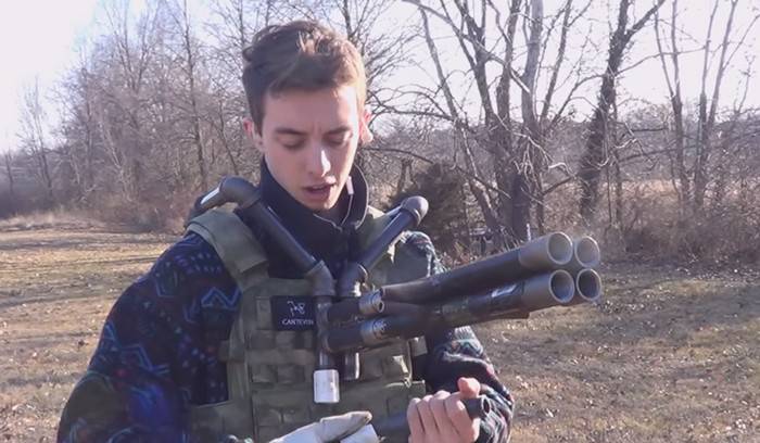 Четырехствольное ружье-ранец Четырехствольное ружье-ранец