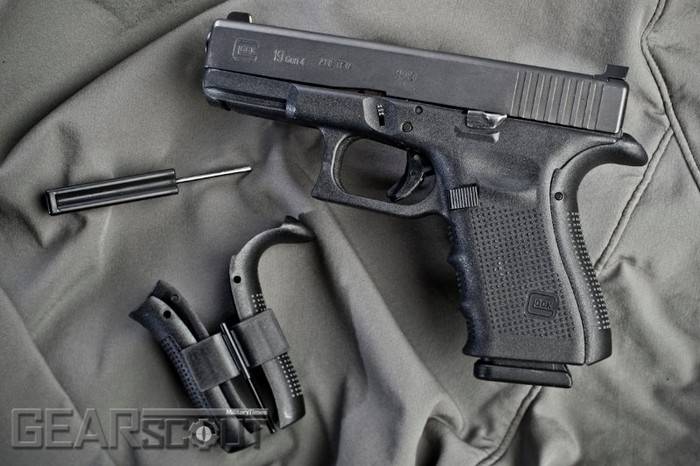 Компания Glock представили накладки на пистолетную рукоятку в форме «бобровый хвост»