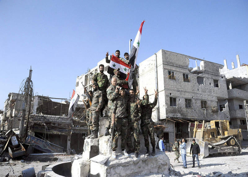 Армия Асада захватила город Кансаба в провинции Латакия