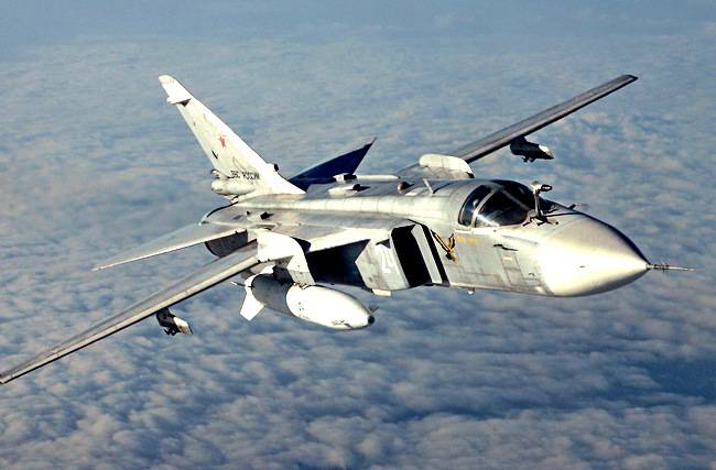 Россия перебросила в Сирию еще 4 Су-24М под прикрытием Ил-76