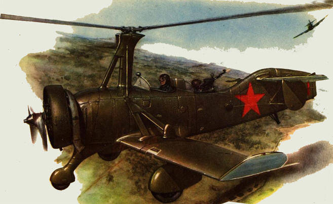 Автожир А-7-3А: дальний предок «Черной акулы» Автожир А-7-3А: дальний предок «Черной акулы»