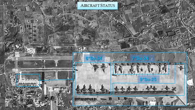 Российское развертывание в Сирии: Израильская спутниковая съемка