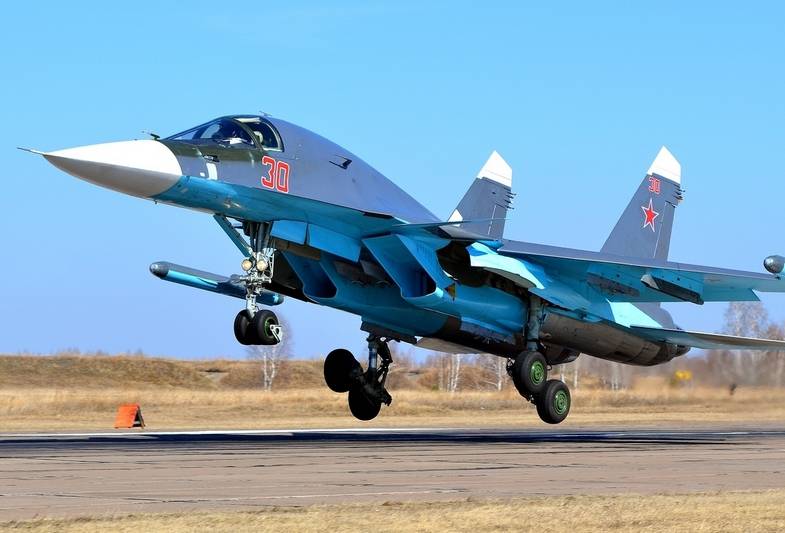 В ВВО планируется поступление первой партии Су-34 в 2016 году