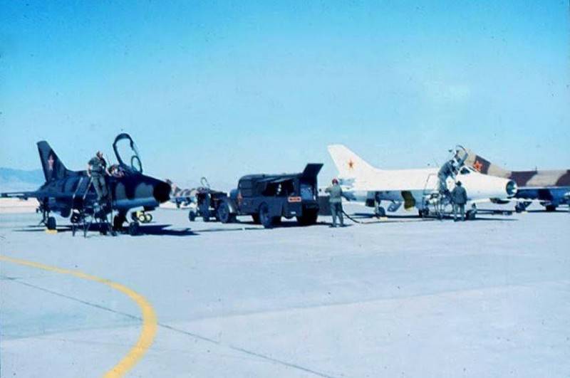 Истребители МиГ-21 в американских ВВС