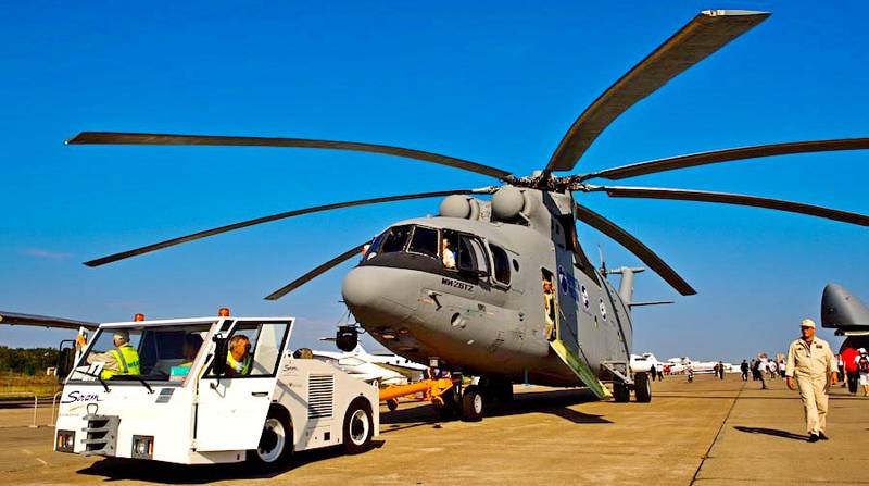 ВВС Алжира получили вторую пару тяжелых транспортных вертолетов Ми-26Т2