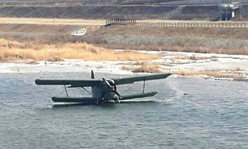 Военный корейский самолет потерпел крушение