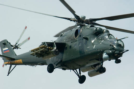 Россия представит ударный вертолет Ми-35М на выставке в Сингапуре
