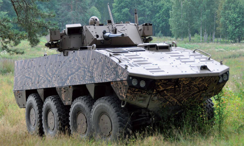 Patria AMV в новом свете