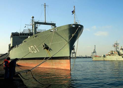 Иранский корабль снабжения в ближайшее время выйдет в море после реконструкции