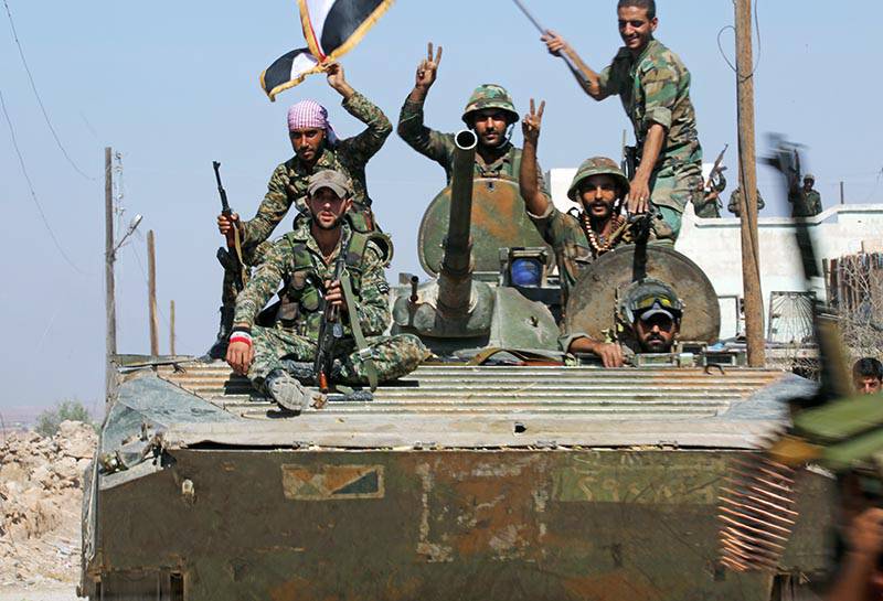 Сирийская армия попала в засаду под Дамаском