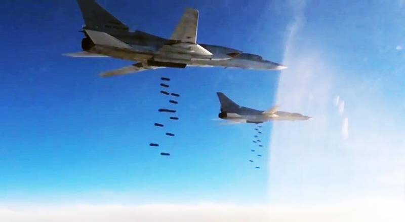 США обвиняют Россию в использовании неуправляемых бомб в Сирии