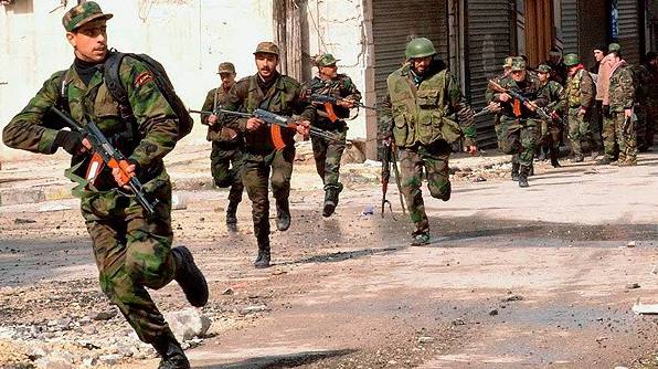 Сирийская армия крушит террористов в пригородах Дамаска