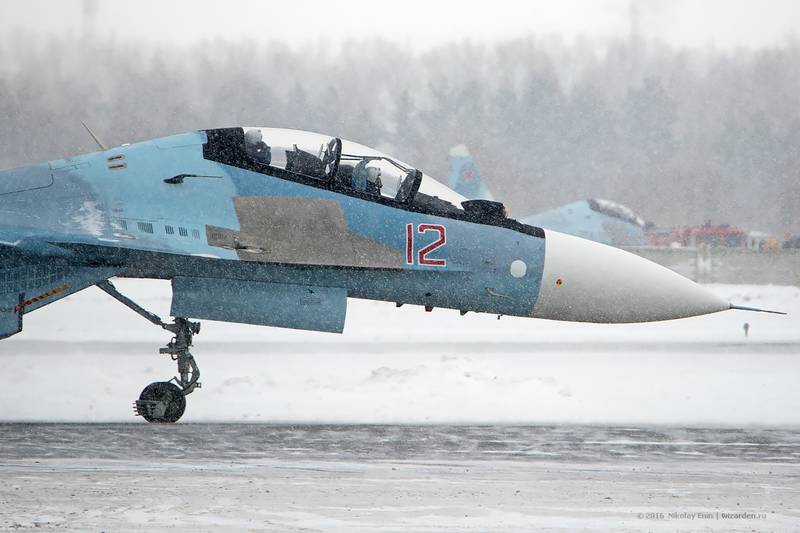 Новые Су-30СМ в Толмачёво