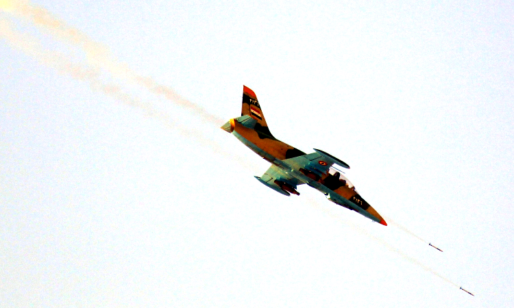 Сирийские ВВС ударили по террористам в Идлибе