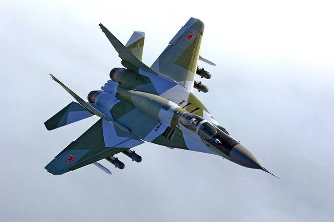 Россия укрепила ВВС Сирии модернизацией МиГ-29 в МиГ-29СМТ