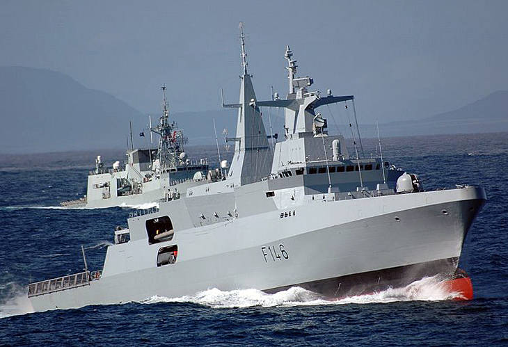 Фрегаты типа «Valour» ВМС ЮАР