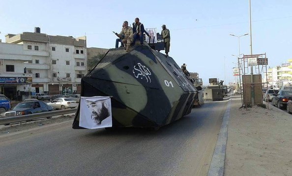 В сети появились фото ливийского «шушпанцера»