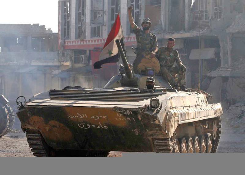 Хроника Сирии: войска САА теснят боевиков в Алеппо, ДАИШ использует фосфорные снаряды