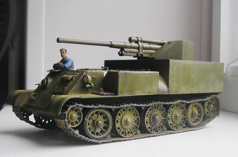 Истребитель танков А-46 или ваффентрагер по-советски Истребитель танков А-46 или ваффентрагер по-советски