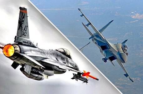 Истребитель Су-30МКИ уступает F-16 как по дальности, так и скорости полета