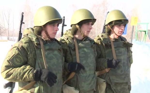 Впервые тройняшки пришли на службу в ряды вооруженных сил России
