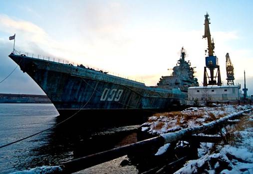 "Звездочка" выгрузит ядерное топливо со списанного крейсера "Киров" на деньги Запада