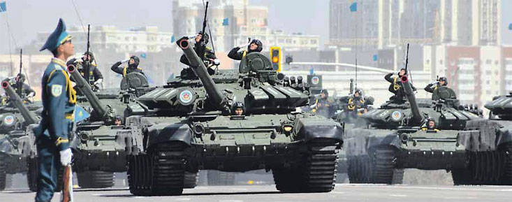 Военная мощь Казахстана